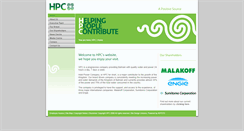 Desktop Screenshot of hpc.com.bh