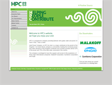 Tablet Screenshot of hpc.com.bh